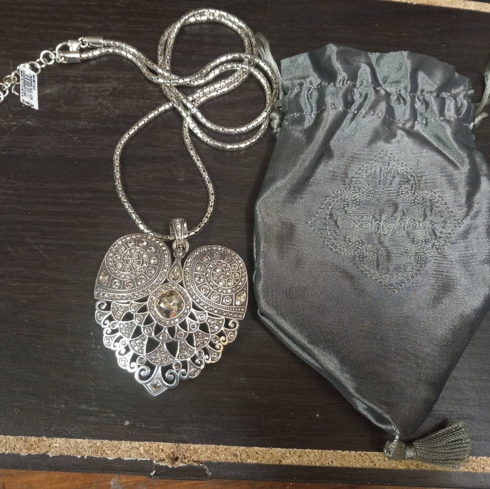 Brighton Mumtaz Convertible Heart  Necklace